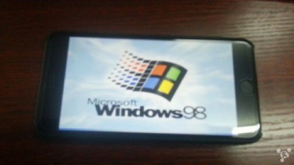 Хакер запустил Windows 98 на iPhone 6
