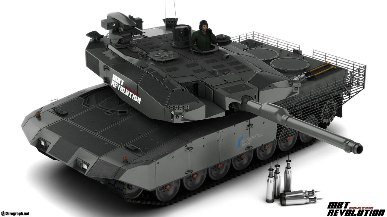 Немцы считают, что танк "MBT Revolution" лучше "Арматы"