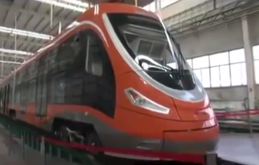 Китай запускает первый в мире поезд на водороде.