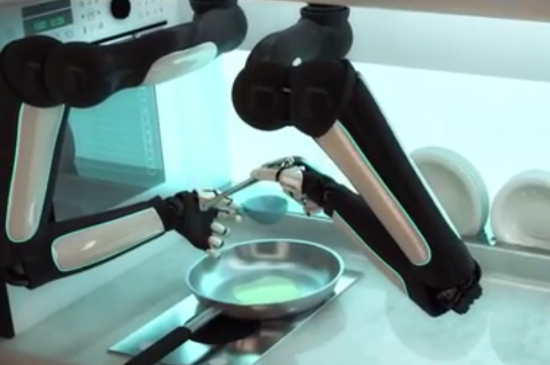 Робот Moley Robotics заменит повара на кухне.