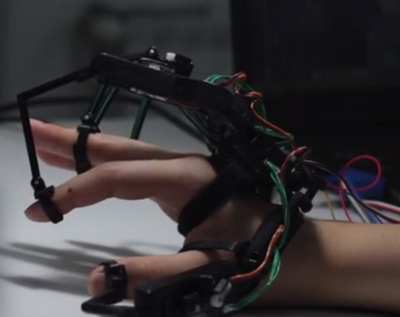 Стартап Dexmo: манипулятор для управления рукой в виртуальном пространстве