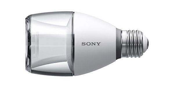 Sony представила лампочку со встроенным динамиком